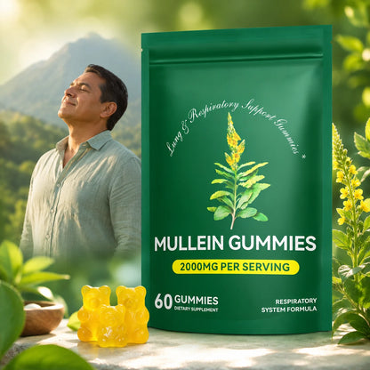 PulmoVital | Gomitas de Gordolobo para Respirar Profundo