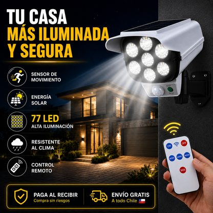 ☀️SOLAR GUARD Detecta, Ilumina y Protege tu Hogar